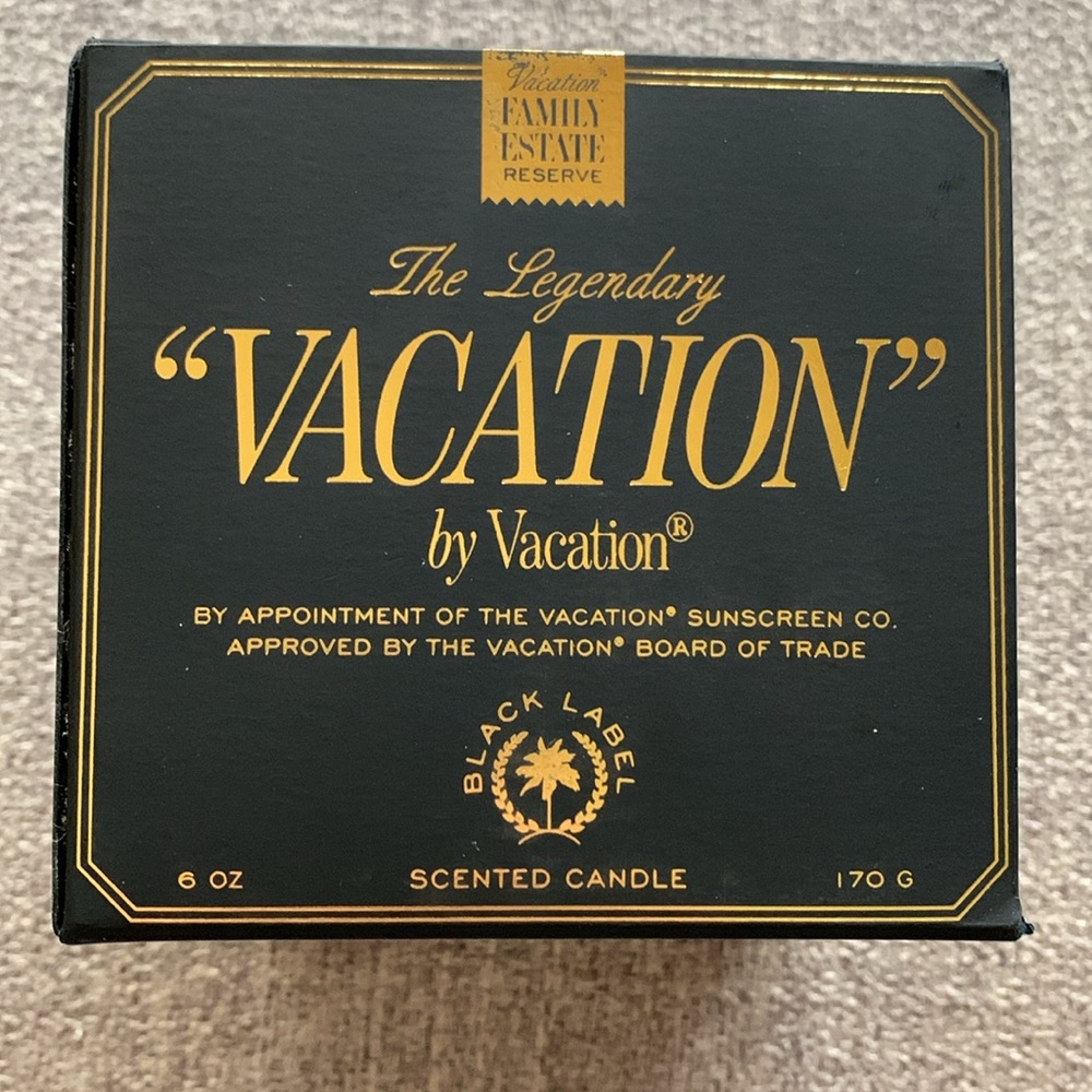 New Vacation Candle 6oz size - Picture 4 of 8